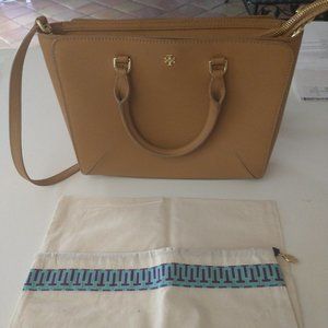 Tory Birch Medium Handbag with Dustbag in tan (NWOT)